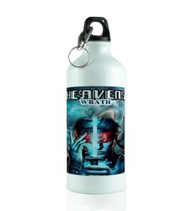 Mystery Fighter with Glowing Sword Aluminium Printed Sipper Bottle 600ml