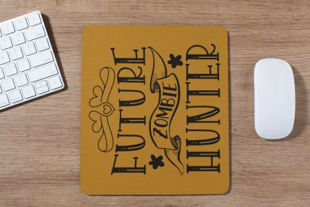 Future Zhombie Hunter-Halloween Theme Mousepad