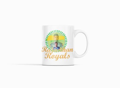 Rajasthan Royals, Green Small bars - IPL designed Mugs for Cricket lovers