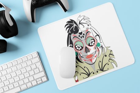 Cruella de vil - Printed animated Mousepad for animation lovers