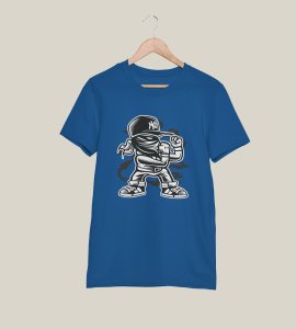 Boy ready to fight -round crew neck cotton tshirts for men