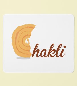 Chakli Delight Mouse Pad - Crispy Festive Temptation