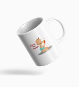 Diwali Funny Meme Coffee Mug - Risk Hai To Ishq Hai