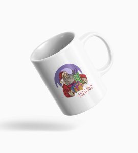 Ho-Ho-Hilarious: 'Lelo Bhai, Fukat Hai!' Santa Meme Coffee Mug