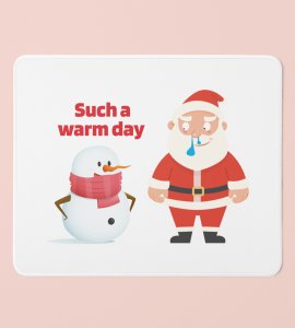 Elf Santa: Most Cute Designer Mouse Pad by Unique Gift For Office secret Santa