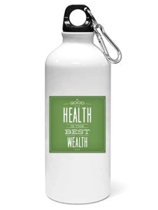 A good health - Sipper bottle of illustration designs