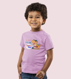 Rockstar Dino, Boys Printed Crew Neck T-Shirt