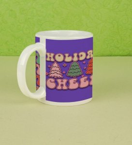 Celebrate with Holiday Cheer and Bright Lights Full Printed Coffee Mug