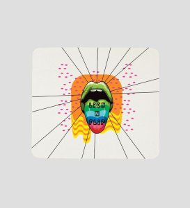 Rainbow Energy Flip Printed Mousepad