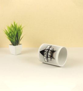 Silent Watcher Graphic Printed Coffee Mug 250ml